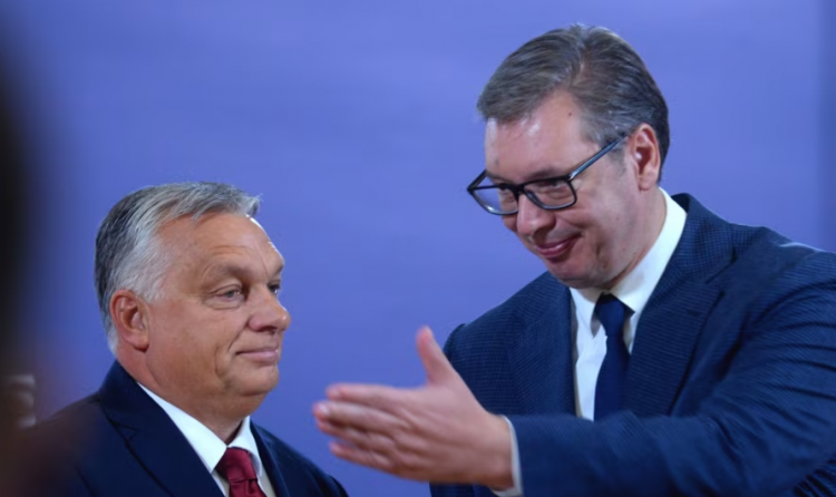 Vuçiç takohet me kryeministrin e Hungarisë, Viktor Orban