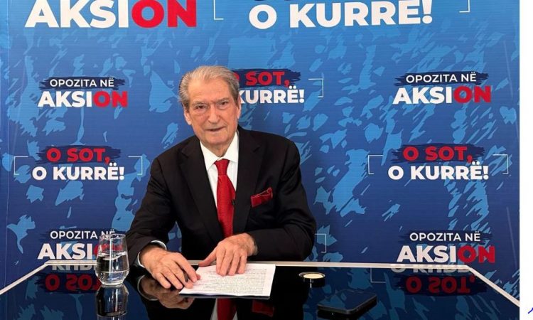 Berisha: Në Ditën e Pavarësisë, Shqipëria ndodhet nën diktaturë