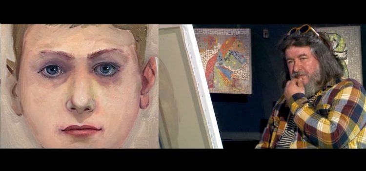 Studentët vetëidentifikohen si Martin Cani: Një homazh i pikturuar nga Helidon Haliti 