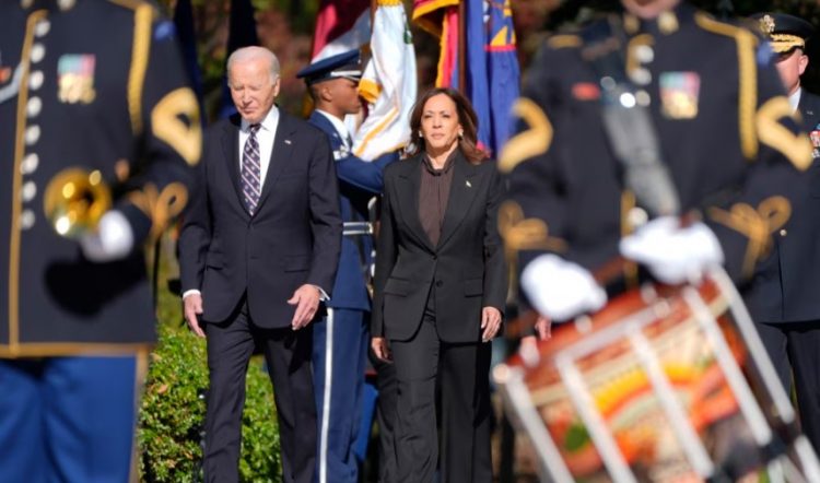 Biden dhe Harris shfaqen bashkë për herë të parë që nga humbja në zgjedhje