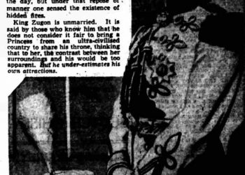 Sunday Dispatch (1933) / “Shqipërinë do ta modernizoj, por pa shkatërruar zakonet dhe traditat tona, dhe mbi të gjitha rregullat tona të mikpritjes…” — Intervista ekskluzive me mbretin Zog në Durrës