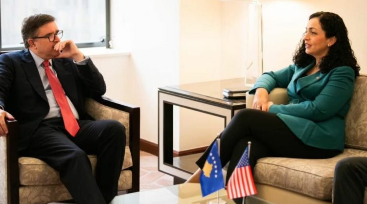 Osmani bisedon me O’Brien për sulmin në Zubin Potok