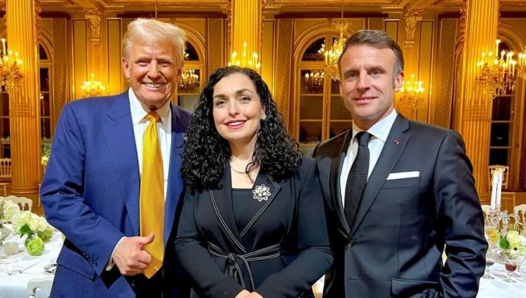 Osmani takon Trump dhe Macron : Kemi besim në mbështetjen e fortë të SHBA-së!