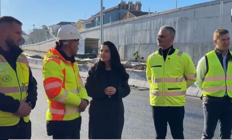 Unaza e Madhe e Tiranës, Balluku: Hapet ditën e hënë për qarkullimin e automjeteve
