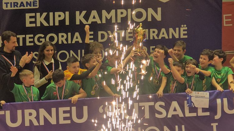 Triumph U11, kampion i edicionit të parë të Futsall Junior organizuar nga FSHF