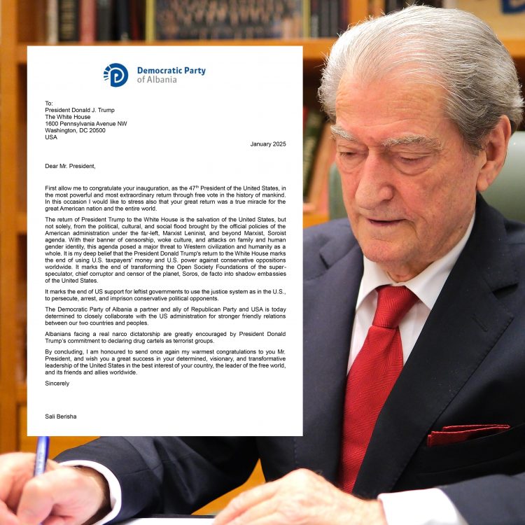 Berisha mesazh urimi për Trump: Rikthimi juaj, një mrekulli e vërtetë