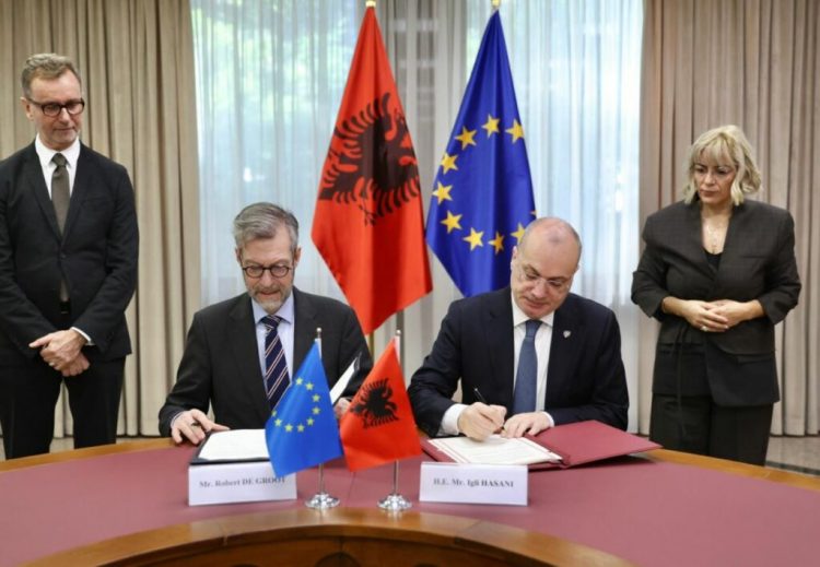 Marrëveshja e Shqipërisë dhe Bankës Evropiane të Investimeve, ministri Hasani: Moment historik! 