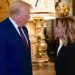 Meloni vizitë të papritur në rezidencën e Trumpit
