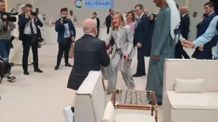 VIDEO/ Rama surprizon kryeministren Meloni në Emiratet e Bashkuara, çfarë i dhuron për ditëlindje