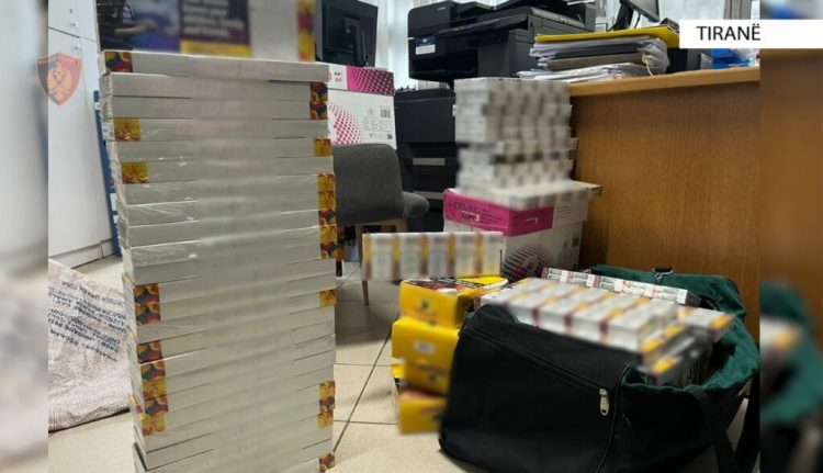 Kontrabandë cigaresh, policia e Tiranës arreston 48-vjeçarin