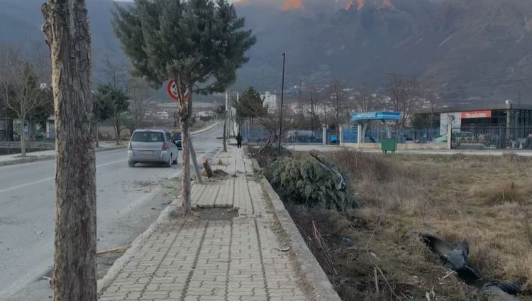 Aksident në Bulqizë, makina del nga rruga dhe përplas kalimtaren