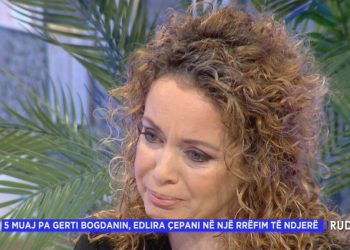 “S’jam mësuar të jetoj pa të”, Edlira Çepani përshkruan 5 muajt pa Gerti Bogdanin: Një ëndërr e keqe që s’po mbaron…