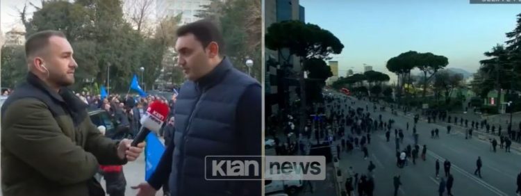 Protestë para Kryeministrisë, Këlliçi: Aty ku është “koka e së keqes”