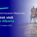 Marta Kos për herë të parë në Shqipëri