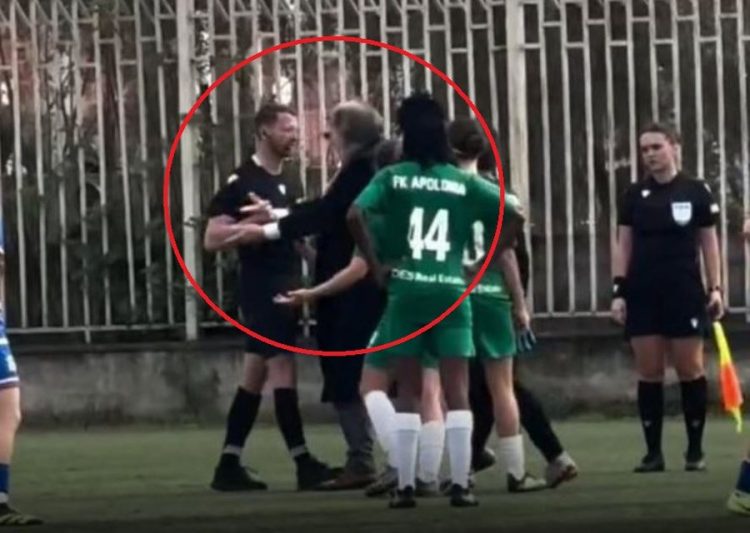 Zbriti në fushë dhe shtyu me duar arbitrin e ndeshjes, procedohet penalisht presidenti i “FK Apolonia”, Koço Kokëdhima