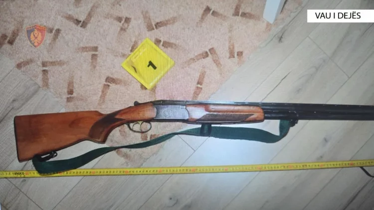 Emri/ Panik në Vaun e Dejës, burri qëllon me armë gruan, e godet edhe me xham në qafë 
