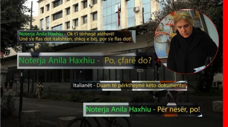 “Çfarë i thonë 1 mo!” Noterja Haxhiu certifikohet në italisht, por s’di asnjë fjalë
