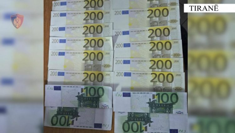2800 Euro të dyshuara false, pranga 20-vjeçarit në Tiranë