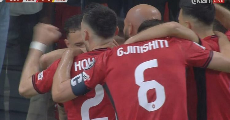 Kuqezinjtë tundin rrjetën, Shqipëria në avantazh përballë Andorrës