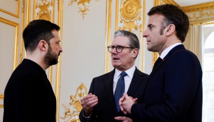 Macron shtyn përpara planet për një forcë sigurie në Ukrainë gjatë samitit në Paris