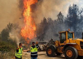 Zjarre masive në malet në perëndim të Jeruzalemit, Hamasi: Digjni gjithçka