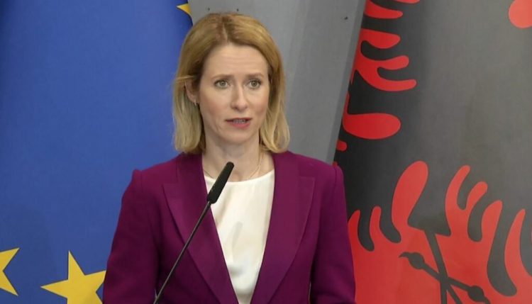 “E ardhmja e Shqipërisë është në BE”/ Kaja Kallas: Mes Kosovës dhe Serbisë, s’mund të ketë ecuri pa normalizimin e marrëdhënieve të dy vendeve!