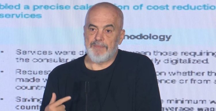 Digjitalizimi i administratës, Rama: Nga 2020 u dhanë 49 mln shërbime online, kursyem 640 mln euro