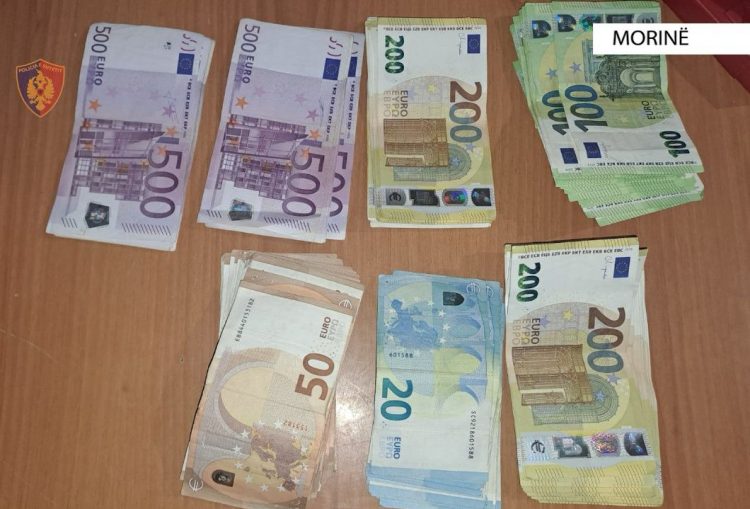 Po fuste në Shqipëri 26 mijë euro, ndalohet në Morinë 35-vjeçari nga Kosova
