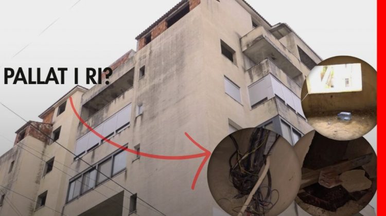 Pa shkallë e kanalizime, banorët blejnë pallat të ri! Nuk mbaron prej 11 vitesh