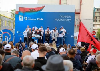 Berisha në Vorë: Ne jemi parti e vlerave themelore te shqiptarit