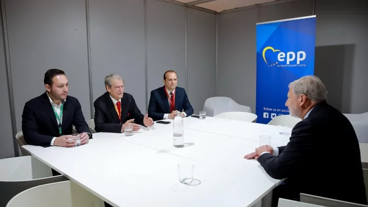 Berisha takon Komisionerin e BE, Hahn: Do ngre zërin për problematikat e PD