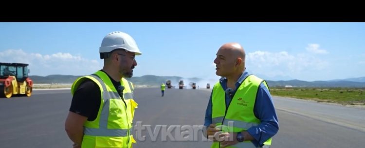 Aeroporti i Vlorës hyn në fazën e fundit të punimeve