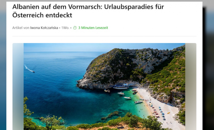 Shqipëria, parajsa e pushimeve për turistët austriakë