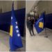 Flamuri i Kosovës ngrihet për herë të parë në Beograd