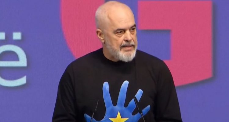 Socialistët hapin fushatën, Rama: Shqipëria është grua, Evropa është grua!Rruga për në BE varet nga bijat shqiptare