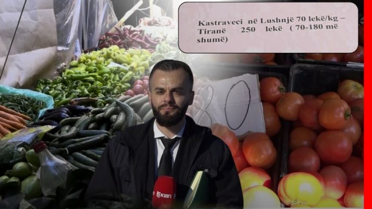 Çmimet nga Lushnja në Tiranë, më shumë fiton tregtari se sa prodhuesi