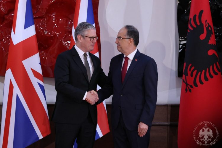 Takimi me Starmer / Begaj: Britania mbështetëse në fushën e mbrotjes e sigurisë