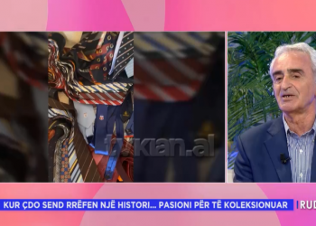 Uvil Zajmi, koleksionisti i 845 kravatave: Më mungon vetëm e Ramës, Berishës e Nanos