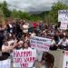 Kundër projektit të rrugës së re, banorët e Hotolishtit dalin sërish në protestë