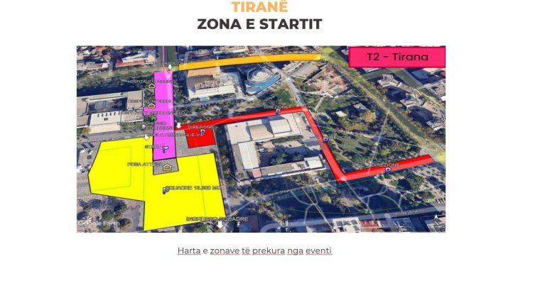 Giro d’Italia 2025 më 9 Maj në Tiranë, policia publikon planin e masave