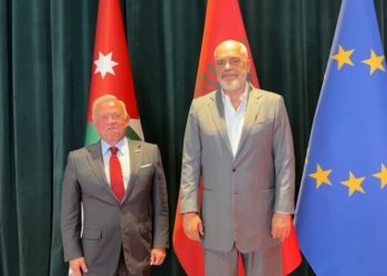 Kryeministri Rama pret në një takim Mbretin e Jordanisë