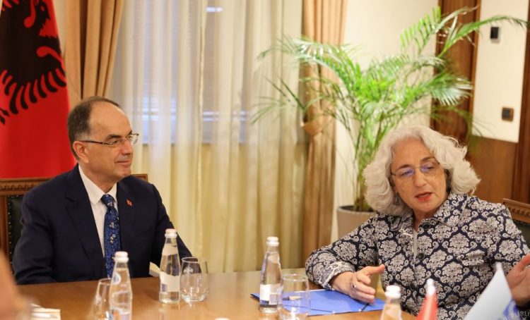 Zgjedhjet e 11 Majit, Presidenti Begaj takim me koordinatoren e OSBE-së