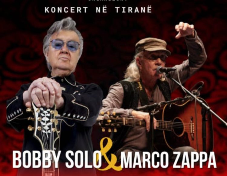 Bobby Solo dhe Marco Zappa, super koncert më 3 qershor në Tiranë