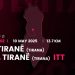 Të shtunën “Giro d’Italia” në Tiranë, rrugët që bllokohen
