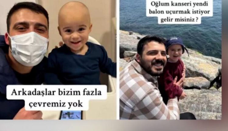3-vjeçari mposht kancerin/Spektakël tullumbacesh në qiell, njerëzit krah familjarëve