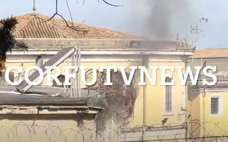 VIDEO/Protestë në burgun e Korfuzit. Incidente ku mbahen shqiptarë e gjeorgjianë