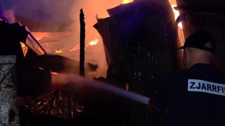 Fier/ Përfshihet nga flakët një stallë, shpëtohen bagëtitë