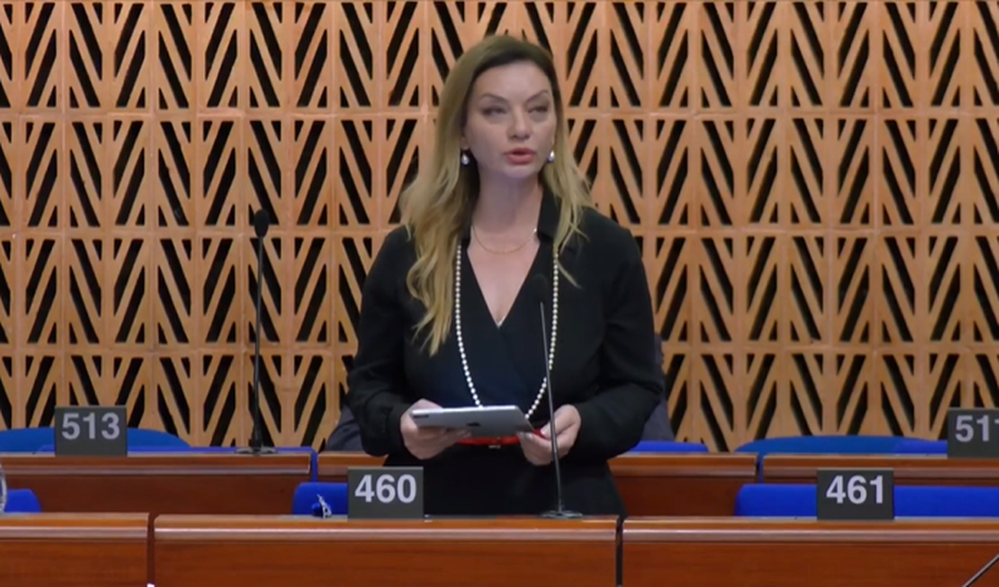 11 Maj/Albana Vokshi në Strasburg:Grupet kriminale më kërcënuan mua dhe vajzën time