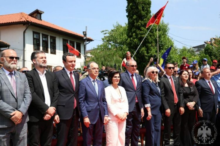 Presidenti Begaj nderon 147-vjetorin e Lidhjes Shqiptare të Prizrenit