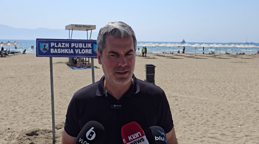 Çadra e shezlonge falas në Vlorë, Dredha: Sfidë këtë sezon, pastërtia e ujit